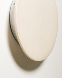Robert Gordon Backlit Disc Wall Light in Bone