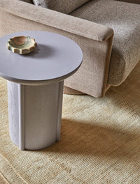 GlobeWest Rufus Pierce Bowl - Verde Marble, styled in a room setting