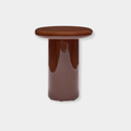 Fleur Side Table Umber Gloss