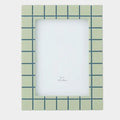 Clover Resin Photo Frame 5x7 - Mint/Teal