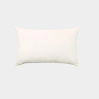 L&M Ava Pure Linen Cushion - Chalk