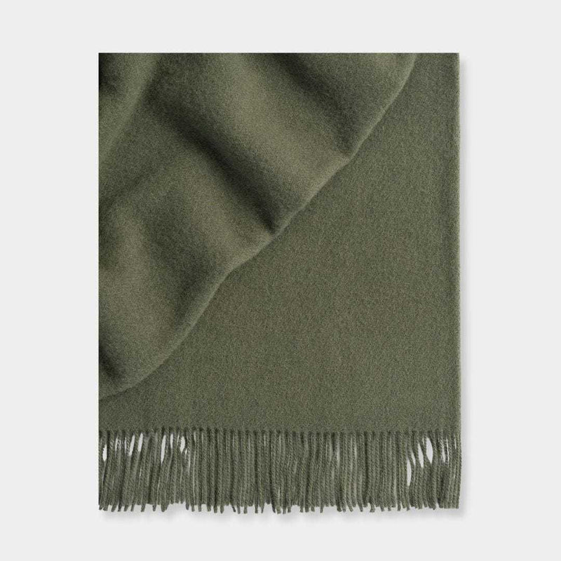 Weave Home Blankets & Throws Weave Home Nevis Lambswool Throw - Juniper