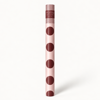 norsu STUDIO Christmas Wrapping Paper Roll, Matte Polka Dot – 70cm x 5m