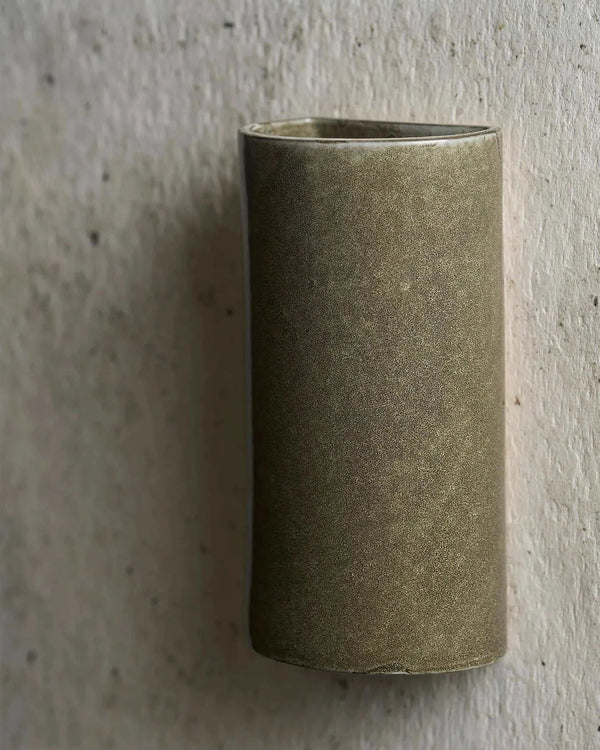 Robert Gordon Curve ceramic wall light, rivergum | Norsu Interiors