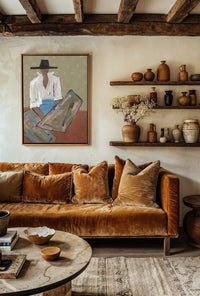 Marcia Priestley Limited Edition Fine Art Canvas Print - Chaps Prairie