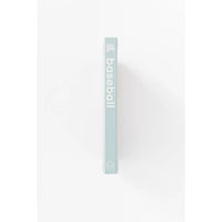 Baseball Baby board book spine with light blue cover and white text from Let's Go series for ages 0-4
