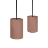 Robert Gordon Interiors Pendants Norsu Cabin x Robert Gordon Cylinder Light - Dusty Rose