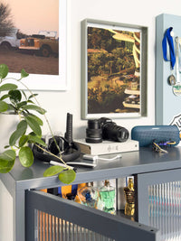 Hidden Resort Print by Harvey Wheeler vibrant kids room wall art in various sizes