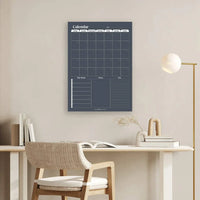 Organising Life Beautifully Magnet Multi Planner removable wall planner with chalk marker and application tool on smooth surfaces