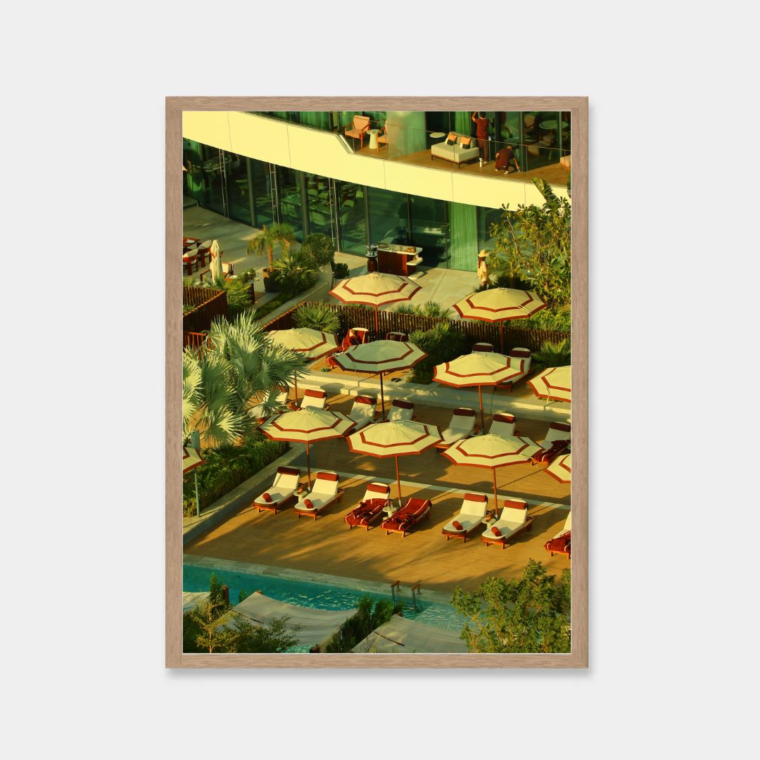 Golden Hour Club print wall art by Harvey Wheeler in various sizes for kids' rooms and home decor