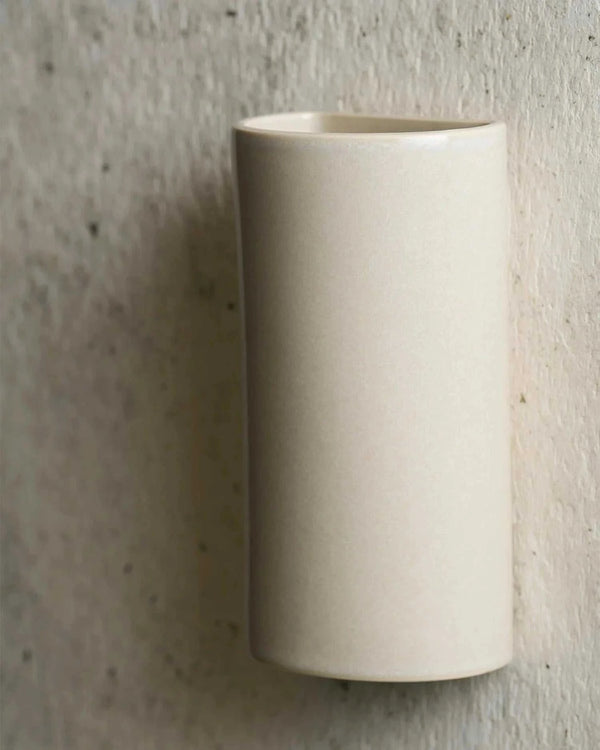 Robert Gordon Curve ceramic wall light, coast | Norsu Interiors