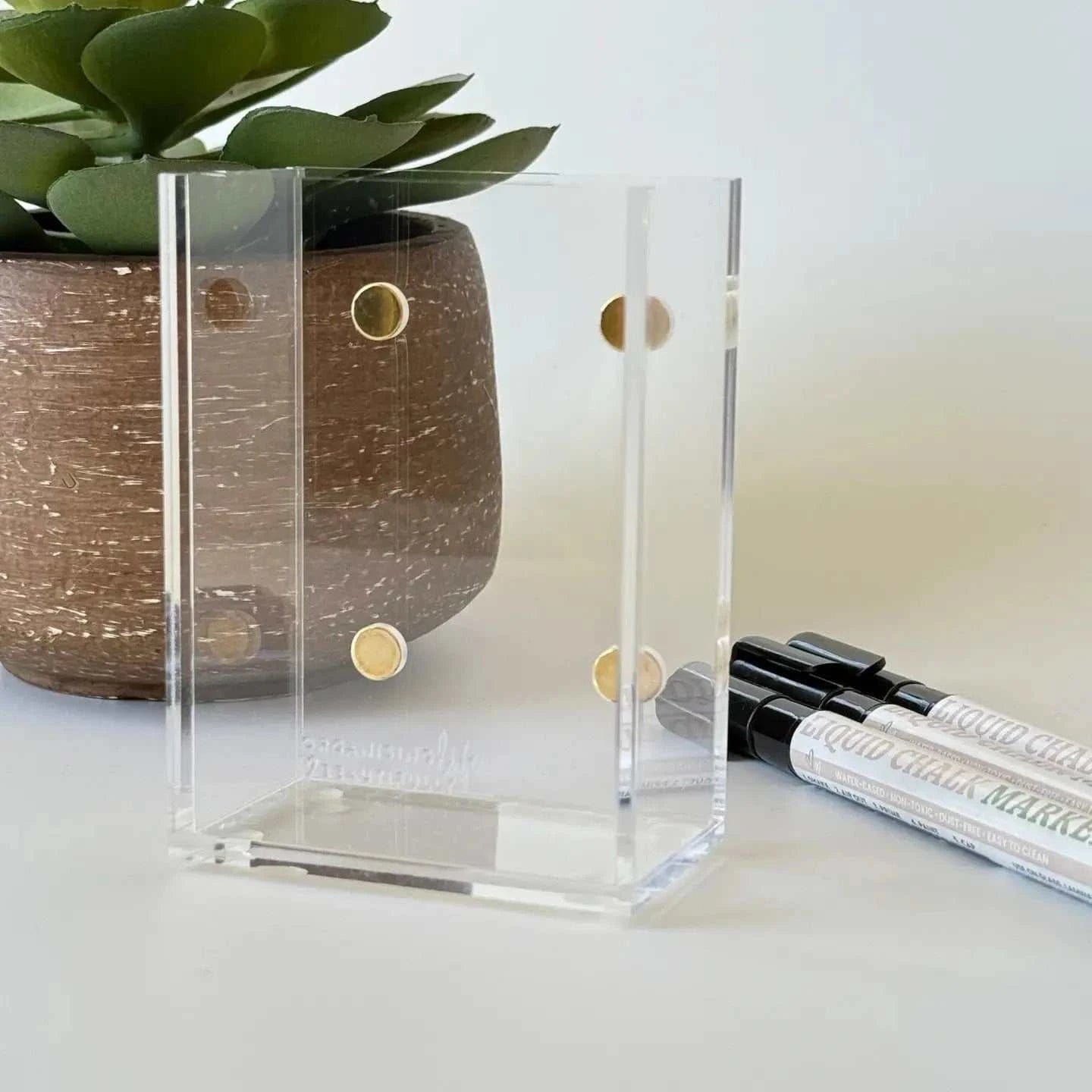 Organising Life Beautifully storage Organising Life Beautifully - Acrylic Magnetic Marker Holder