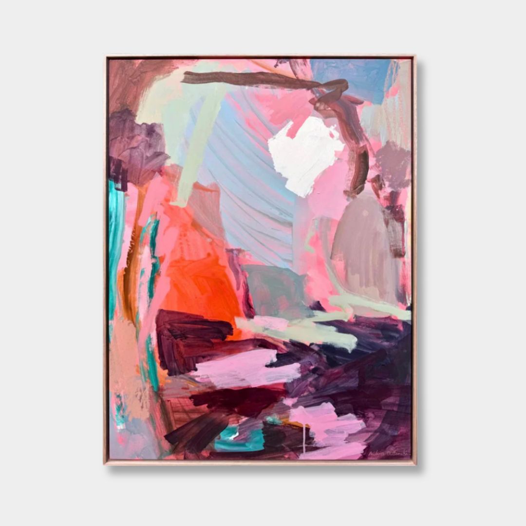 Prudence Demarchi Fine Art Canvas Print - She Dreams In Colour