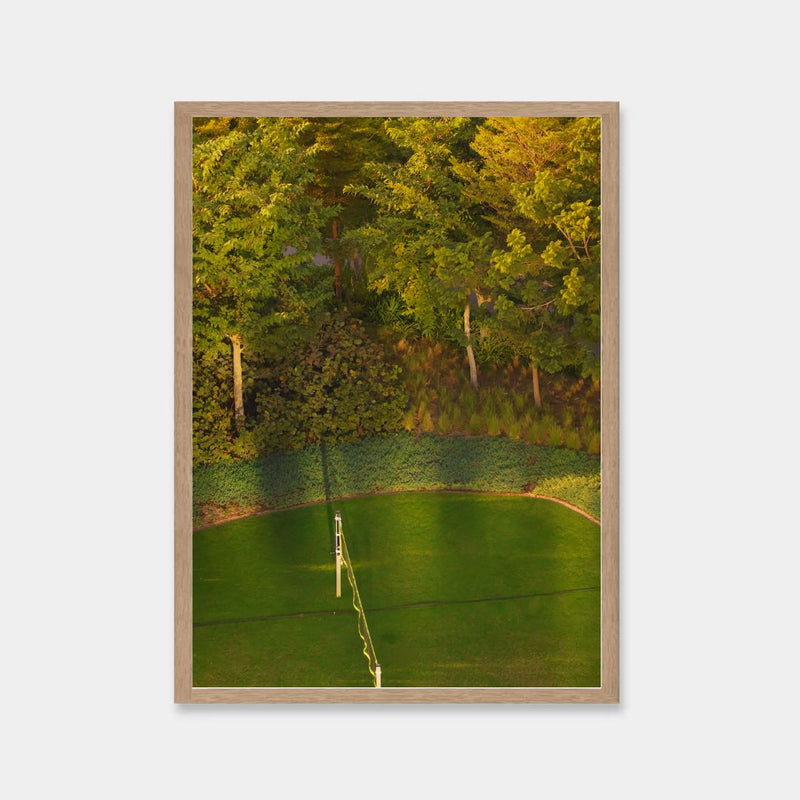 The Quiet Game Print tropical volleyball artwork in various sizes for kids' rooms and home decor