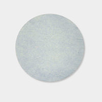 Powder Blue Baya Sandringham Floor Rug handknotted wool with delicate fringe