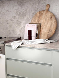 norsu Studio Salt & Pepper Grinders in Merlot rubber wood with ceramic core and glossy finish