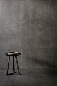 Ethnicraft Side Table - Tripod Black, styled in a room setting