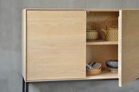 Ethnicraft Whitebird Sideboard - 3 Doors, styled in a room setting