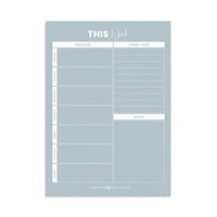 Organising Life Beautifully storage Organising Life Beautifully - Weekly Planner, Sky Blue