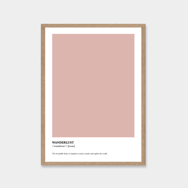 Wanderlust — wall art print | Norsu Interiors