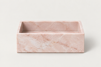 norsu STUDIO, Marble Jewellery Box – Blush & Rosso
