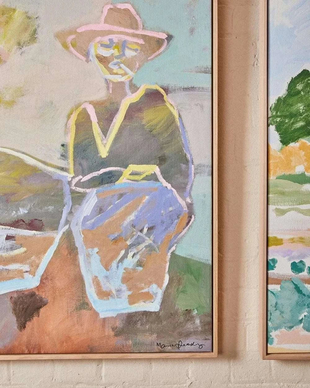 Marcia Priestley Prints Marcia Priestley Limited Edition Fine Art Canvas Print - Chaps