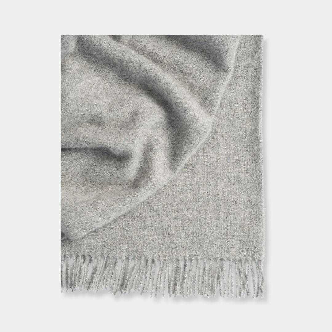 Weave Home Blankets & Throws Weave Home Nevis Lambswool Throw - Ash