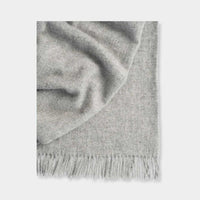 Weave Home Blankets & Throws Weave Home Nevis Lambswool Throw - Ash