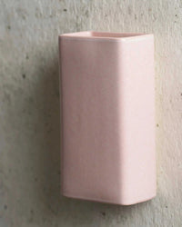 Robert Gordon Interiors Wall Sconce Robert Gordon Box Ceramic Wall Light - Rose Quartz