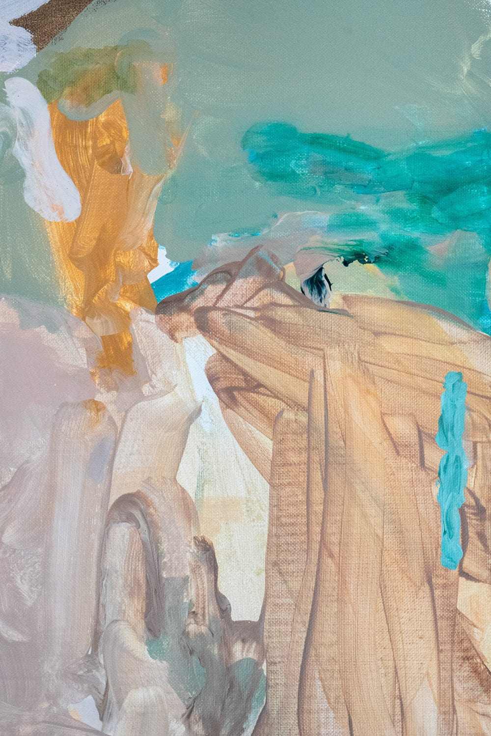 Vanni Art Prints Vanni Limited Edition Fine Art Canvas Print - Golden Shores