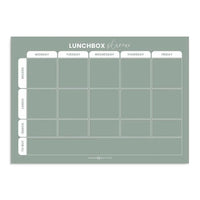 Organising Life Beautifully storage Organising Life Beautifully - Fridge Lunchbox Planner, Sage