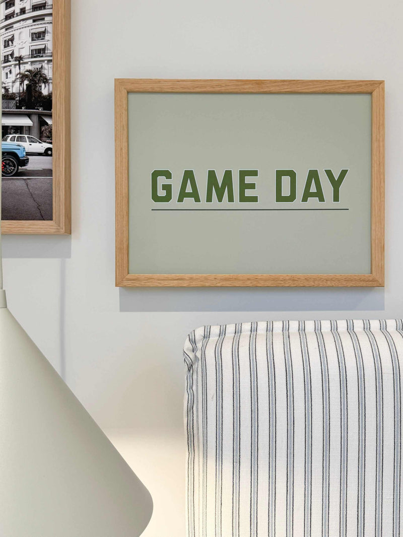 Norsu Interiors Prints Clubhouse Collection - Game Day Print - Various Sizes