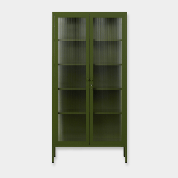 Mustard Made The Collector locker, olive | Norsu Interiors
