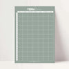 Organising Life Beautifully storage Organising Life Beautifully - Fridge School Term Planner, Sage