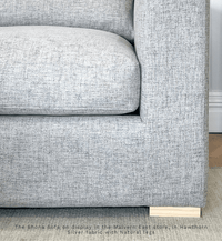 Molmic Sofas 3 Seater Molmic Shona sofa, 3 Seater, Hawthorn Silver Fabic with Oak Timber Legs AVAILABLE FOR IMMEDIATE PICK UP