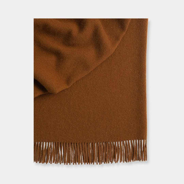 Weave Home Blankets & Throws Weave Home Nevis Lambswool Throw - Spice