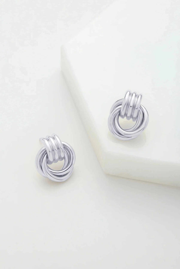 Zafino Earrings Zafino Poppy Earring, Small - Silver