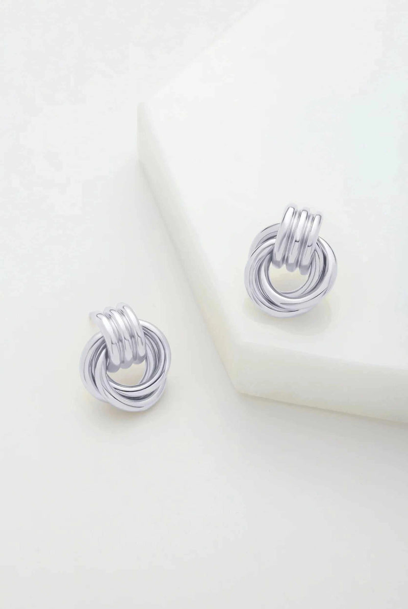 Zafino Earrings Zafino Poppy Earring, Small - Silver