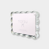 norsu Studio Scalloped Magnetic Photo Frame with clear acrylic scalloped edges and secure magnetic closure for 4x6 or 5x7 photos, designed in Melbourne