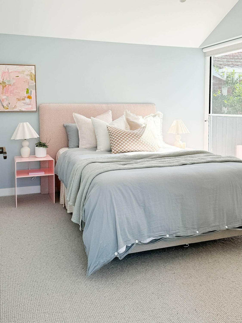 norsu interiors Beds norsuHOME Blush Boucle Bedhead