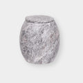 CoTheory Marble Cannister - Tundra Grey Marble