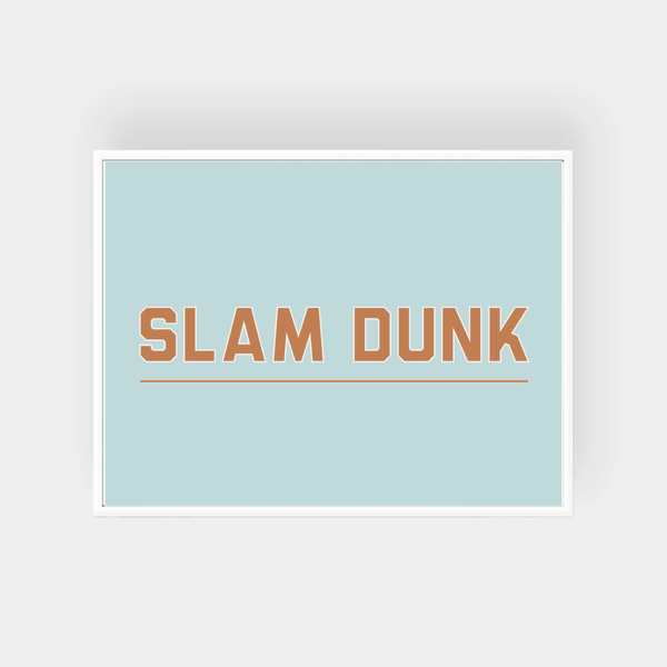 Slam Dunk — Clubhouse Collection wall art print | Norsu Interiors
