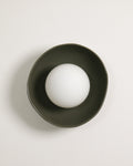 Robert Gordon Shell Wall Sconce, Olive