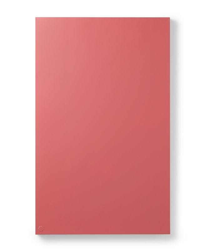 Berry-colored Mustard Made magnetic story board with powder coated finish and dual hanging options.