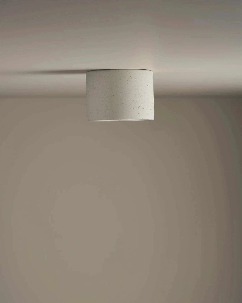 Robert Gordon Interiors Ceiling Light Robert Gordon Short Cylinder Ceiling Light - Stone