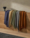 Weave Home Blankets & Throws Weave Home Nevis Lambswool Throw - Juniper
