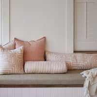 Eadie Lifestyle Drift Bolster - White/Soft Musk