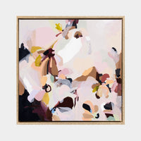 Prudence Demarchi Fine Art abstract canvas print Polly Blossom vibrant acrylic painting