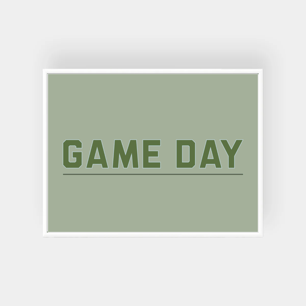 Game Day — Clubhouse Collection wall art print | Norsu Interiors