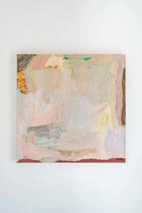 Limited edition abstract art print "Endless Summer" by Vanni on fine art canvas with vibrant colors and organic shapes